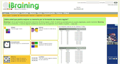 Desktop Screenshot of es.ibraining.com