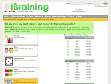 Tablet Screenshot of ibraining.com